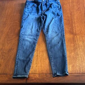American Eagle Outfitters Dark Blue Skinny Jeans